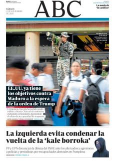 EE. UU. YA TIENE LOS OBJETIVOS CONTRA MADURO A LA ESPERA DE LA ORDEN DE TRUMP