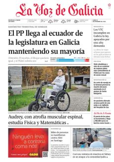 AUDREY, CON ATROFIA MUSCULAR ESPINAL, ESTUDIA FÍSICA Y MATEMÁTICAS