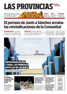 INFRAFINANCIACIÓN Y DANA, LAS PRIMERAS BATALLAS DE LAFUENTE