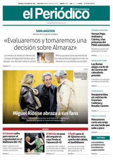 MIGUEL RÍOS SE ABRAZA A SUS FANS