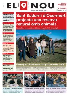 SANT SADURNÍ D’OSORMORT PROJECTA UNA RESERVA NATURAL AMB ANIMALS