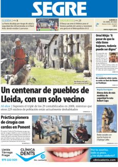 UN CENTENAR DE PUEBLOS DE LLEIDA, CON UN SOLO VECINO