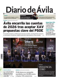 ÁVILA ENCARRILA LAS CUENTAS DE 2026 TRAS ACEPTAR XAV PROPUESTAS CLAVE DEL PSOE