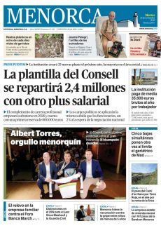 LA PLANTILLA DEL CONSELL SE REPARTIRÁ 2,4 MILLONES CON OTRO PLUS SALARIAL