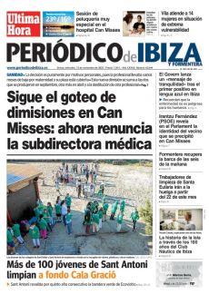 MÁS DE 100 JÓVENES DE SANT ANTONI LIMPIAN A FONDO CALA GRACIÓ