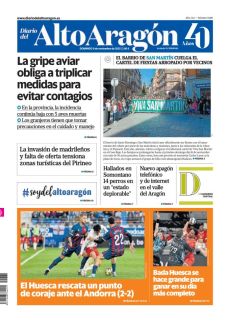 EL BARRIO DE SAN MARTÍN CUELGA EL CARTEL DE FIESTAS ARROPADO POR VECINOS