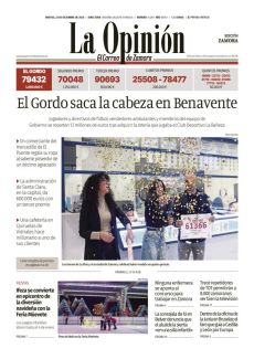 EL GORDO SACA LA CABEZA EN BENAVENTE