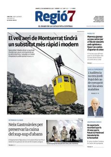 EL VELL AERI DE MONTSERRAT TINDRÀ UN SUBSTITUT MÉS RÀPID I MODERN