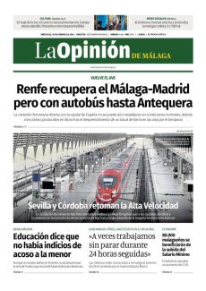 SEVILLA Y CÓRDOBA RETOMAN LA ALTA VELOCIDAD