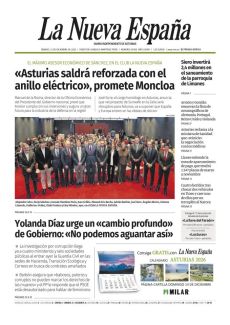 «ASTURIAS SALDRÁ REFORZADA CON EL ANILLO ELÉCTRICO», PROMETE MONCLOA
