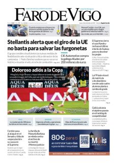 DOLOROSO ADIÓS A LA COPA